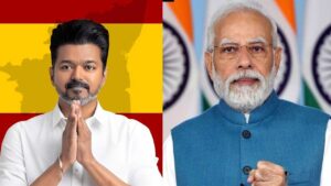 ప్రధానమంత్రి నరేంద్ర మోదీకి టీవీకే చీఫ్ విజయ్ కృతజ్ఞతలు.. ఏమని రాశారంటే..?