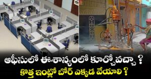 Vastu Tips: ఆఫీసులో ఈశాన్యంలో కూర్చోవచ్చా ?  కొత్త ఇంట్లో బోర్ ఎక్కడ వేయాలి ?