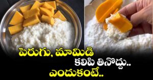 పెరుగు, మామిడి కలిపి తినొద్దు.. ఎందుకంటే..