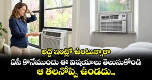 అద్దె ఇంట్లో ఉంటున్నారా.. ఏసీ కొనేముందు ఈ విషయాలు తెలుసుకోండి.. ఆ తలనోప్పి ఉండదు..