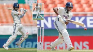 AFG vs IND: లంచ్ బ్రేక్.. ఆచితూచి ఆడుతున్న భారత బ్యాటర్లు.!