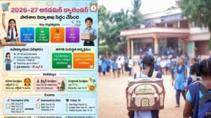 AP Schools Reopen: నేటి నుంచే బడి గంట.. 2026-27 అకడమిక్ క్యాలెండర్ విడుదల.. హాలిడేస్ లిస్ట్ ఇదే!