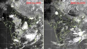 India Monsoon Rainfall Deficit: మాయమైన రుతుపవనాలు.. ఉపగ్రహ చిత్రాల్లో ఆందోళనకర దృశ్యాలు