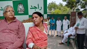 Lalu-Rabri Security: లాలూ, రబ్రీదేవికి జెడ్ ప్లస్ భద్రత తొలగింపు.. కర్రలతో కాపలా కాస్తోన్న కార్యకర్తలు
