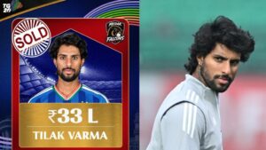 Tilak Varma: టీజీ20 లీగ్ వేలం.. తిలక్ వర్మకు ఊహించని ధర.. ఏ జట్టు సొంతం చేసుకుందో తెలుసా?