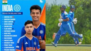 Ireland T20 Series: ఐర్లాండ్ టీ20 సిరీస్‌లో కీలక మార్పులు.. కొత్త వారికి చోటు..