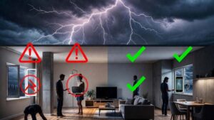 Rainy Season Tips : ఉరుములు, మెరుపులతో కూడిన వర్షమా? ఇంట్లోనూ ఈ 5 చిన్న తప్పులు అస్సలు చేయకండి.!