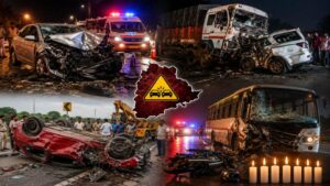 Road Accidents: తెలంగాణలో ఒకే రోజు మూడు ఘోర ప్రమాదాలు.. ఏడుగురు దుర్మరణం..