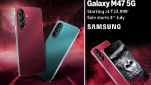 6000mAh భారీ బ్యాటరీ, Snapdragon 6 Gen 3 ప్రాసెసర్‌తో Samsung Galaxy M47 5G లాంచ్.! ధర ఎంతంటే.?