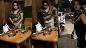Viral Video: ఛీ.. ఛీ.. ఇంత దారుణంగా ఉన్నారేంట్రా బాబు.. భోజనం చేస్తున్న వారి మధ్యే మూత్ర విసర్జన మహిళ..