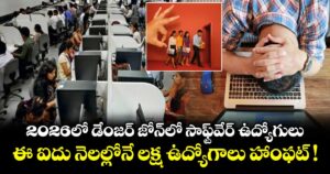 2026లో డేంజర్ జోన్⁭లో సాఫ్ట్⁭వేర్ ఉద్యోగులు.. ఈ ఐదు నెలల్లోనే లక్ష ఉద్యోగాలు హాంఫట్ !