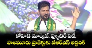 కోహెడ మార్కెట్,  ఫ్యూచర్ సిటీ, పాలమూరు ప్రాజెక్టుకు బీఆర్ఎస్ అడ్డంకి: సీఎం రేవంత్