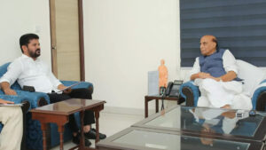 తెలంగాణకు రక్షణ రంగం బూస్ట్.. కేంద్ర మంత్రితో సీఎం రేవంత్ రెడ్డి కీలక భేటీ!