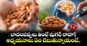 బాదంపప్పులు తింటే షుగర్ రాదా?... అధ్యయనాలు ఏం చెబుతున్నాయంటే