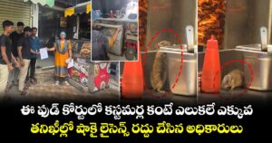 ఈ ఫుడ్ కోర్టులో కస్టమర్ల కంటే ఎలుకలే ఎక్కువ : తనిఖీల్లో షాకై  లైసెన్స్ రద్దు చేసిన అధికారులు