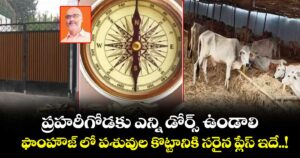 Vastu tips: ప్రహరీగోడకు ఎన్ని డోర్స్ ఉండాలి... ఫాంహౌజ్ లో పశువుల కొట్టానికి సరైన ప్లేస్ ఇదే..!