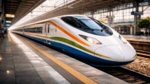 Bullet Train: జస్ట్ 70 మినెట్స్.. అమరావతి మీదుగా బుల్లెట్ ట్రైన్.. హైదరాబాద్- విజయవాడ దూసుకెళ్లడమే