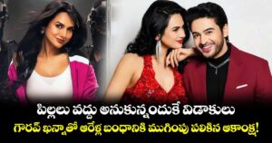 పిల్లలు వద్దు అనుకున్నందుకే విడాకులు.. గౌరవ్ ఖన్నాతో ఆరేళ్ల బంధానికి ముగింపు పలికిన ఆకాంక్ష!