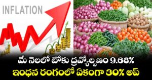 మే నెలలో టోకు ద్రవ్యోల్బణం 9.68%.. ఇంధన రంగంలో ఏకంగా 30% అప్