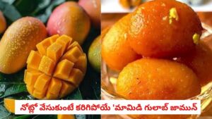 Mango Gulab Jamun: వేసవి స్పెషల్.. నోట్లో వేసుకుంటే కరిగిపోయే ‘మామిడి గులాబ్ జామున్’!