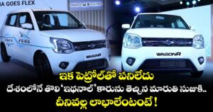 ఇక పెట్రోల్‌తో పనిలేదు.. దేశంలోనే తొలి 'ఇథనాల్' కారును తెచ్చిన మారుతి సుజుకి.. దీనివల్ల లాభాలేంటంటే !