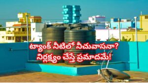 వానాకాలం మీ వాటర్ ట్యాంక్‌లో నీరు నీచువాసన వస్తోందా..? ఇలా చేస్తే సమస్యకు చెక్!