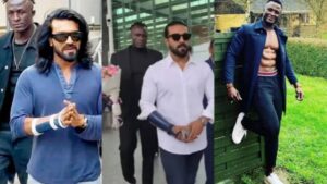 Ram Charan Body Gaurd : రామ్ చరణ్ బాడీ గార్డుకు బాడీ గార్డులు.. ఇది కదా క్రేజ్ అంటే!