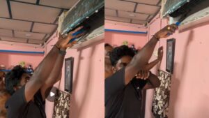 Viral Video: ఏసీ ఆన్ అవ్వట్లేదని సర్వీస్ చేయించేందుకు సిద్ధమైన ఓనర్.. టెక్నీషియన్ వచ్చి ఓపెన్ చేయగా