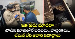 ఇక వీరు మారరా..వాడిన నూనెతోనే వంటలు.. బొద్దింకలు..లేబుల్ లేని ఆహార పదార్థాలు