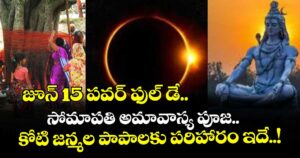 ఆధ్యాత్మికం: జూన్ 15 పవర్ ఫుల్ డే.. సోమాపతి అమావాస్య పూజ...కోటి జన్మల పాపాలకు పరిహారం ఇదే..!