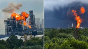 Ukraine War: రష్యాపై ఉక్రెయిన్ భారీ డ్రోన్ దాడి.. మంటల్లో రాజధాని మాస్కో..