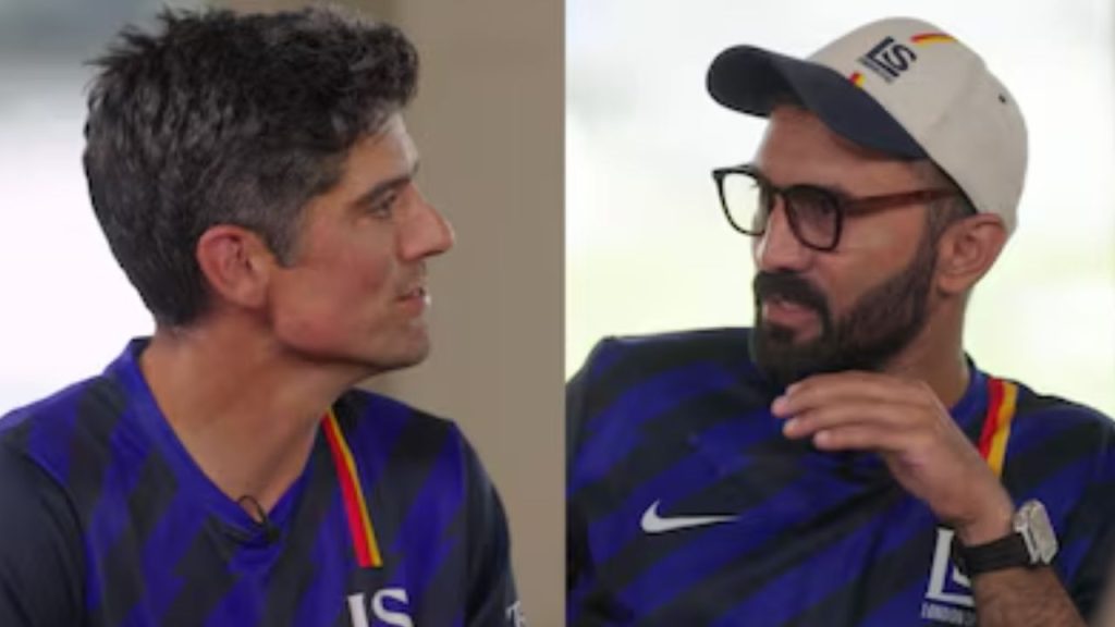 Dinesh Karthik vs Alastair Cook: ఐపీఎల్ గురించి వాడివేడి చర్చ.. ఇంట‌ర్వ్యూలోనే కొట్టుకోబోయిన దినేష్ కార్తీక్‌, అలిస్టర్ కుక్!