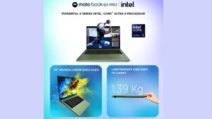 MOTOROLA Moto Book 60 Pro: మళ్లీరాని ఆఫర్.. మోటరోలా AI ల్యాప్‌టాప్.. సగం ధరకే.. OLED డిస్‌ప్లే