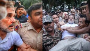 Rahul Gandhi: రాహుల్‌గాంధీని ఈడ్చుకెళ్లిన పోలీసులు.. ముక్కుకు గాయం?