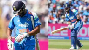 Rohit Sharma and Virat Kohli: రోహిత్-కోహ్లీ ఫ్లాప్ షో.. తొలి వన్డేలో వరుస ఓవర్లలో పెవిలియన్ బాట