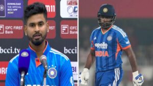 Shreyas Iyer: సంజూ శామ్సన్‌ను పక్కన పెట్టడానికి కారణం ఇదే.. కెప్టెన్ శ్రేయస్ ఆసక్తికర వ్యాఖ్యలు..