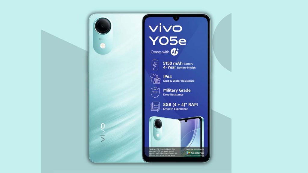 Vivo Y05e: వివో Y05e విడుదల.. 5150mAh బ్యాటరీ, Unisoc T606 చిప్‌తో బడ్జెట్ స్మార్ట్‌ఫోన్