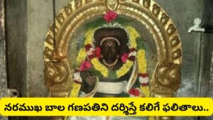 తొండం లేని వినాయకుడు ఎక్కడ ఉన్నాడు? ప్రపంచంలోనే అరుదైన నరముఖ ఆది వినాయకుడి మహిమ ఇదే!