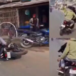 Viral Video: రోడ్డుపై స్టంట్లు చేస్తూ రెచ్చిపోయిన యువకులు.. నెక్ట్స్ సీన్ చూస్తే నవ్వు ఆపుకోలేరు!