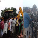 Telangana: చెన్నూరులో ఉద్రిక్తత.. అధికారులపై కారంపొడి, పెట్రోల్‌తో ఆక్రమణదారుల దాడి