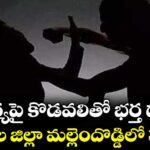 భార్యపై కొడవలితో భర్త దాడి..గద్వాల జిల్లా  మల్లెందొడ్డిలో ఘటన