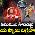 తిరుమల కొండపై ఆంజనేయ స్వామి విగ్రహం చోరీ