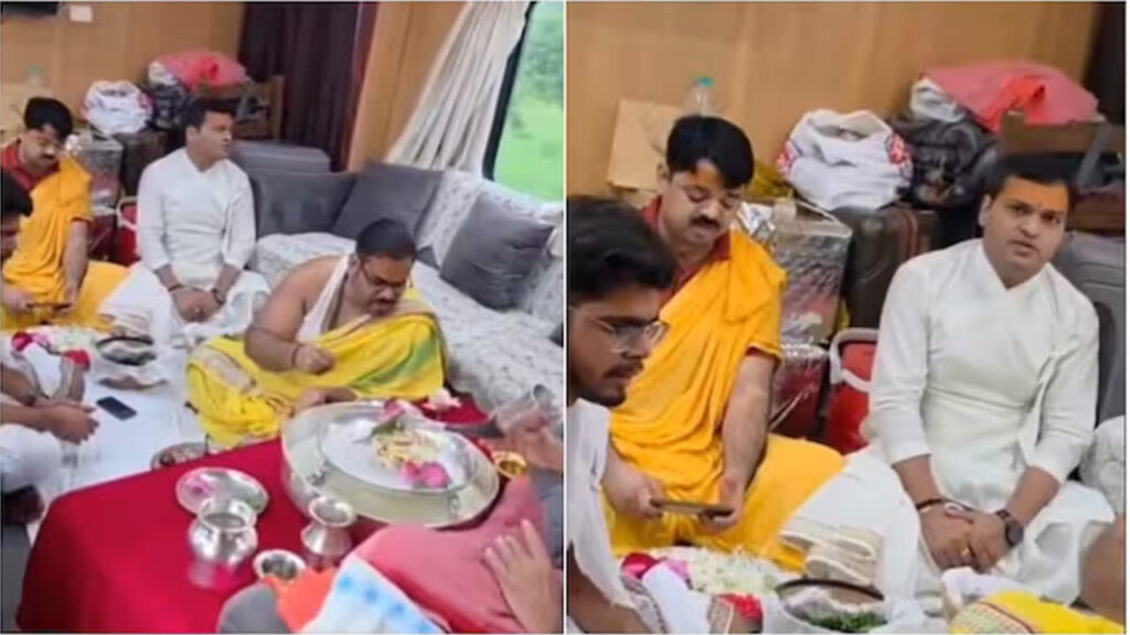 Indian Railways: ఇదేందిరా స్వామి.. కదులుతున్న ట్రైన్లో హోమం.. వైరల్‌గా మారుతున్న మరో వీడియో..