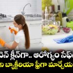 కిచెన్ క్లీన్‌గా.. ఆరోగ్యం సేఫ్‌గా: వంటగదిని బ్యాక్టీరియా ఫ్రీగా మార్చేయండి ఇలా!
