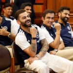 లండన్‌లోని హైకమిషన్ ఆఫీస్‌కు టీమిండియా.. కోహ్లీ, గంభీర్ మధ్య ఆసక్తికర సీన్
