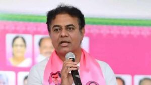 KTR : నీళ్లు అడిగితే నెత్తురు చల్లుతావా.. రక్త పిశాచీ.?