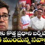 బ్రిటన్⁬కు కొత్త ప్రధాని బర్న్⁭హామ్..! ఆయన ముందున్న సవాళ్లు ఇవే