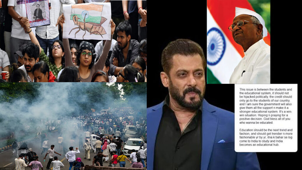 ‘ఇది సరైన మార్గమే.. కానీ రాజకీయం చేయొద్దు’.. CJP కాక్రోచ్‌ల ఉద్యమానికి సల్మాన్, అన్నా హజారే మద్దతు