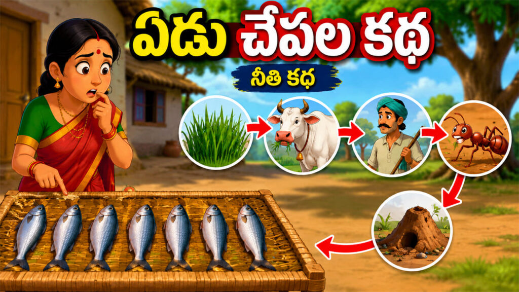 చిన్నప్పుడు గిలిగింతలు పెట్టిన ‘ఏడు చేపల కథ’.. మీ పిల్లలకూ చెప్పండి