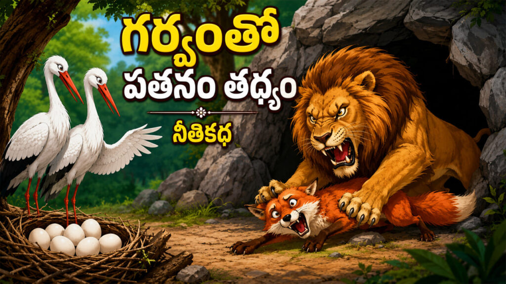 Moral Story: బలవంతుడిని నేరుగా కాదు.. తెలివితోనే దెబ్బకొట్టాలి.. కొంగ ప్రతీకారం కథ